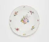 A Meissen porcelain platter with floral decor by Meissen Royal Porcelain Manufactory, offered Apr 2023