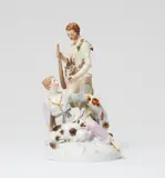 A Berlin KPM porcelain group of Paris and Helena by Königliche Porzellanmanufaktur Berlin Kpm, offered Apr 2023