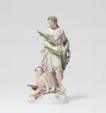 A Berlin KPM porcelain figure of the allegory of peace by Königliche Porzellanmanufaktur Berlin Kpm, sold Apr 2023