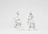 Two Berlin KPM porcelain bacchanalia groups by Königliche Porzellanmanufaktur Berlin Kpm, offered Apr 2023