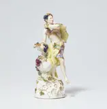 Friedrich Elias I Meyer, A Meissen porcelain figure of an Allegory of Autumn