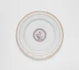A Berlin KPM porcelain plate with an antique cameo from a dinner service by Königliche Porzellanmanufaktur Berlin Kpm, offered Apr 2023