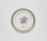 A Berlin KPM porcelain plate from a dinner service for Prince Heinrich of Prussia by Königliche Porzellanmanufaktur Berlin Kpm, sold Apr 2023