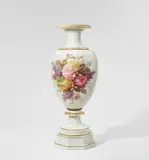 A Berlin KPM porcelain Victoria vase with bouquets by Königliche Porzellanmanufaktur Berlin Kpm, offered Apr 2023