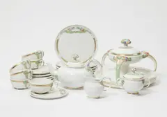 A Berlin KPM porcelain tea service with Ceres motifs by Theo Schmuz-Baudiss, sold Apr 2023