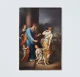 Adriaen van der Werff, Porcelain painting
"The Expulsion of Hagar"
after Adriaen van der Werff
