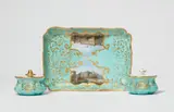 A three-piece Berlin KPM porcelain writing set with views of Berlin by Königliche Porzellanmanufaktur Berlin Kpm, sold Apr 2023