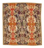 Herta Ottolenghi Wedekind, Ohne Titel, 1920s, Tapestry. Wool and silk embroidery