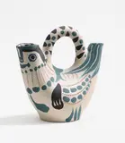 Pichet Espagnol by Pablo Picasso, 1954, Ceramic jug. White clay, blue and black engobe painting with incised decor. Inside painted blue and glazed; ceramic, Mad, sold Jun 2022