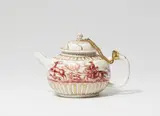 Ignaz Preissler, A Meissen porcelain teapot with a stag hunt
