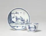A Meissen porcelain tea bowl and saucer with Chinoiserie decor by Meissen Royal Porcelain Manufactory, sold May 2022