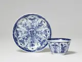 An early Meissen porcelain tea bowl and saucer by Meissen Royal Porcelain Manufactory, sold May 2022