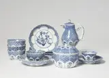 Twelve Meissen porcelain items from a service with lotus decor by Meissen Royal Porcelain Manufactory, sold May 2022