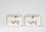 A pair of Meissen porcelain dishes with "flying squirrel" decor by Meissen Royal Porcelain Manufactory, offered May 2022