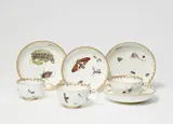 Seven items of Meissen porcelain with insect decor by Meissen Royal Porcelain Manufactory, sold May 2022