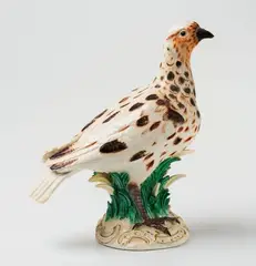 Meissen Royal Porcelain Manufactory, A Meissen porcelain model of a game bird