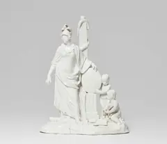 Johann Peter Melchior, A Höchst porcelain table centrepiece with Pallas Athena