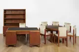 Walter Gropius, A group of eleven pieces of furniture 
The Drawing Room by Walter Gropius and Adolf Meyer for Georg and Ilse Hanstein 
including six letters by Walter Gropius and Adolf Meyer as well as the original 1:1 design sketches