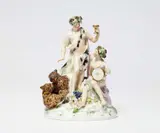 A Berlin KPM porcelain Bacchus group by Königliche Porzellanmanufaktur Berlin Kpm, offered May 2022
