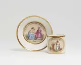 A Berlin KPM porcelain cup with the Three Fates by Königliche Porzellanmanufaktur Berlin Kpm, sold May 2022