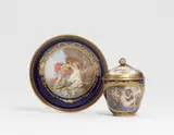 A Meissen porcelain cup and saucer with mythological decor by Meissen Royal Porcelain Manufactory, sold May 2022