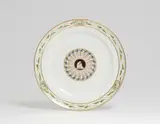 A Meissen porcelain plate with Neoclassical decor by Meissen Royal Porcelain Manufactory, offered May 2022