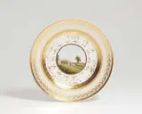 A Berlin KPM porcelain plate by Königliche Porzellanmanufaktur Berlin Kpm, offered May 2022