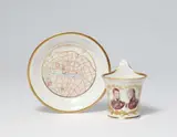 A Berlin KPM porcelain cup commemorating the entry of the allies in Paris by Königliche Porzellanmanufaktur Berlin Kpm, sold May 2022