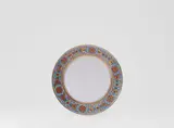A St. Petersburg porcelain plate from the Gothic service for the winter palace by Imperial Porcelain Manufacture St. Petersburg, offered May 2022