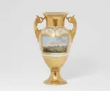 A Berlin KPM porcelain vase with a view of Fürstenwalde by Königliche Porzellanmanufaktur Berlin Kpm, offered May 2022