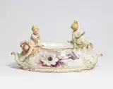 A rare Berlin KPM porcelain jardinière with a putto by Königliche Porzellanmanufaktur Berlin Kpm, sold May 2022