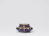 A Berlin KPM porcelain dish with experimental glaze and raised enamel cabochons by Königliche Porzellanmanufaktur Berlin Kpm, offered May 2022