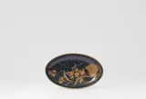 A Berlin KPM porcelain dish with apple blossom decor by Königliche Porzellanmanufaktur Berlin Kpm, sold May 2022