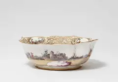 Meissen Royal Porcelain Manufactory, A rare Meissen porcelain bowl from the Christie-Miller Service