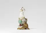 Meissen Royal Porcelain Manufactory, A Meissen porcelain putto as an allegory of astronomy