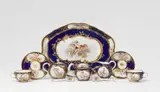 Meissen Royal Porcelain Manufactory, A rare Meissen porcelain déjeuner with putti