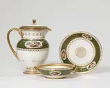 Sèvres, A Sèvres porcelain pitcher and tureen from the service for the Château de Randan
