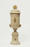 Luigi Valadier, A Neoclassical Italian alabaster vase, presumably for a Neo-Guelf