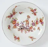 Johann Ehrenfried Stadler, A large Meissen porcelain platter with Chinoiserie figures