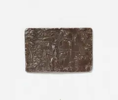 Peter Flötner, A cast lead relief with a beggar