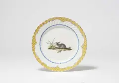 Meissen Royal Porcelain Manufactory, A Meissen porcelain dinner plate from the “Japanese service” for Friedrich II