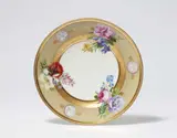 A Royal Vienna porcelain plate with three bouquets by Imperial Manufactory directed by Matthias Niedermayer Vienna, sold Apr 2021