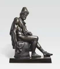 Christian Friedrich Tieck, A cast zinc figure of the returning Odysseus
