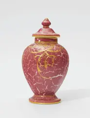 Hermann Seger, A Berlin KPM porcelain vase with Rococo Revival decoration