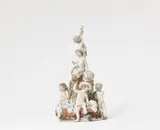 Porcelain Manufactory Frankenthal, A Frankenthal porcelain group "The Arts on Mount Parnassus"
