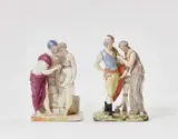 Ludwigsburg, Ludwigsburg porcelain models of fortune tellers