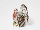 A faience turkey tureen by Kurmainzische Manufaktur Höchst, sold Nov 2020
