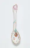 Meissen Royal Porcelain Manufactory, A Meissen porcelain spoon with the coat of arms of Anna Maria Luisa de Medici