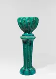 C Massier, A stoneware jardinière