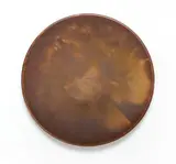 Auguste Delaherche, A platter by Auguste Delaherche